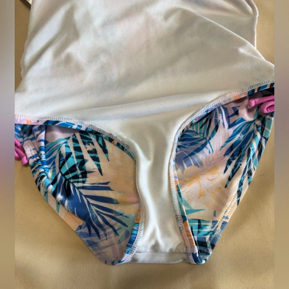 Angel Beach‎ Hawaiian Tropical Kids Swim One Piece